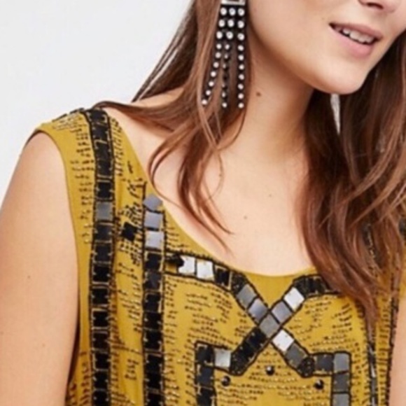 Free People Olive Green Speakeasy Dress $168 - Picture 4 of 8